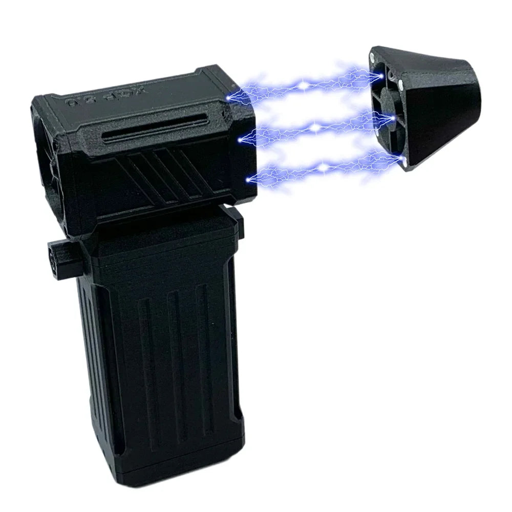32mm Brushless Motor Jet Fan Silent High 110,000RPM Turbo Fan Dust Blower Cleaning Tool Type-C Interface Support Quick-Charging 3.0 Protocol