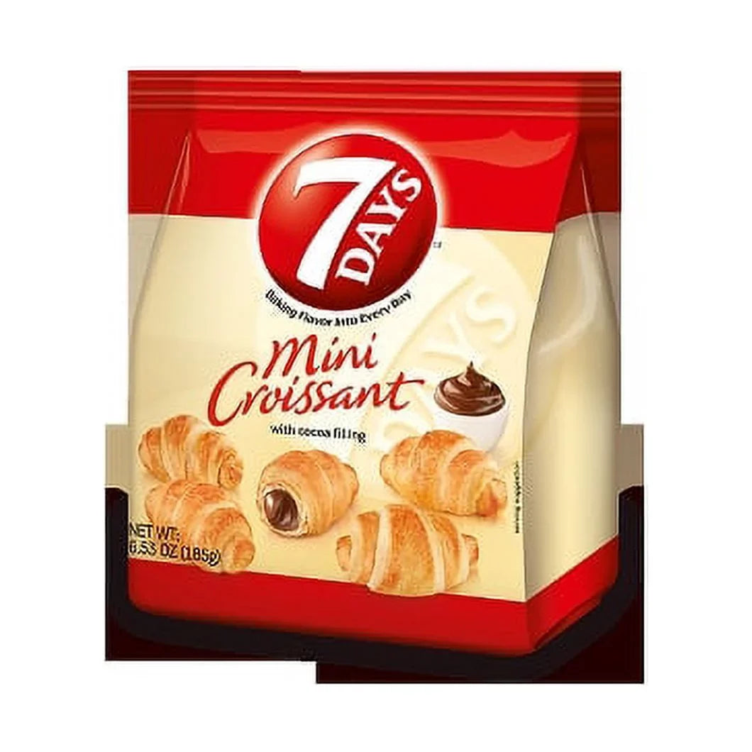 (Price/Case)7 Days 500140100 7 Days Mini Croissant Cocoa