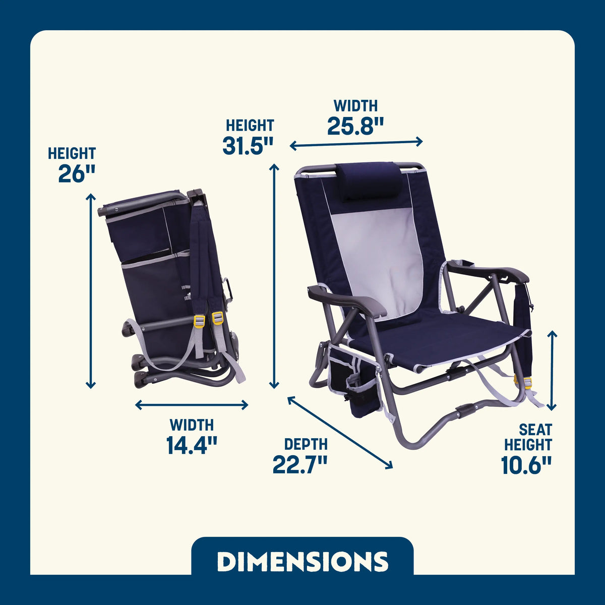 Bi-Fold Slim Event Chair™ | Select EG96