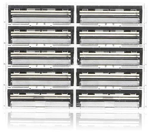 100 Personna Twin 2 ( TWIN II ) Razor blades - Compatible with Gillette's Trac 2 Razor system